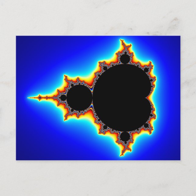 Conjunto de Mandelbrot Original 03 - Cartão Postal (Frente)