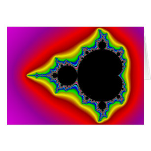 Conjunto de Mandelbrot Original 04 - Cartão Fratu