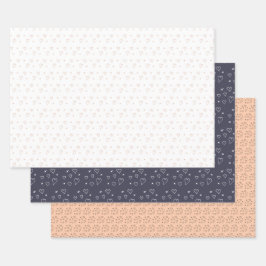Conjunto de papel de enrolamento
