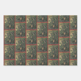 Conjunto de Papel de Moldagem de Elfos de Natal 1