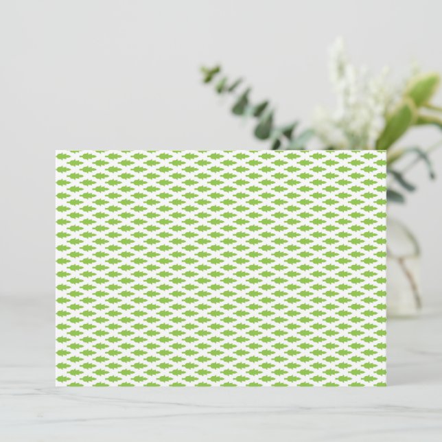 Conjunto de Pastas Arquivo Verde Botânico (Em pé/Frente)