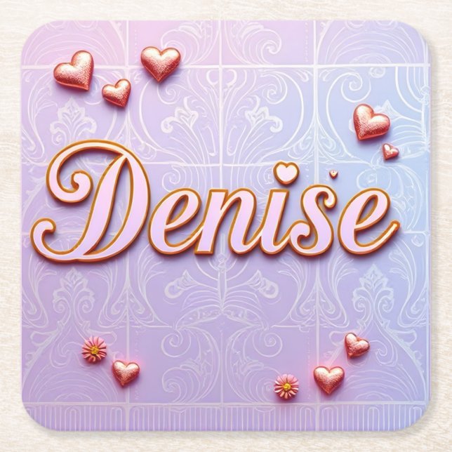Conjunto de Porta-Copos de Gradiente Denise Lavend (Frente)