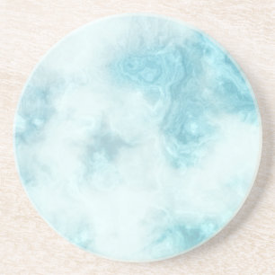 conjunto de porta-copos de mármore azul