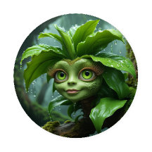 Conjunto de Portas copos de Plantas Tropicais