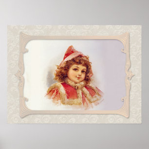 Conjunto de Poster de Crianças de Vintage