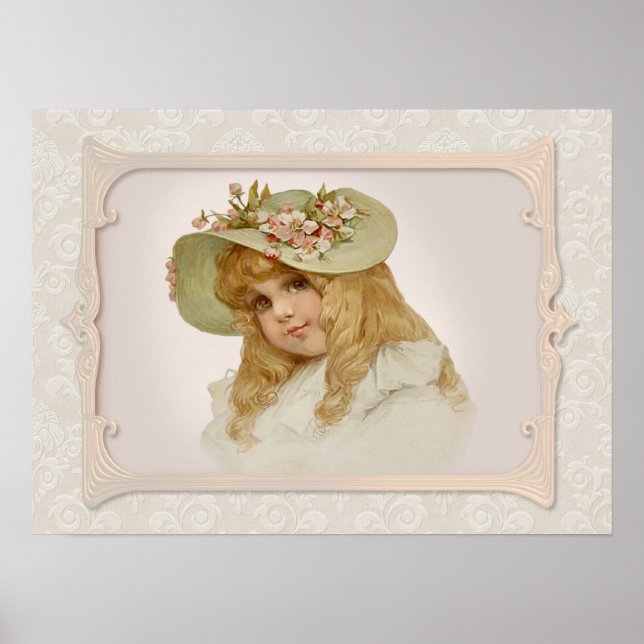 Conjunto de Poster de Crianças de Vintage (Frente)