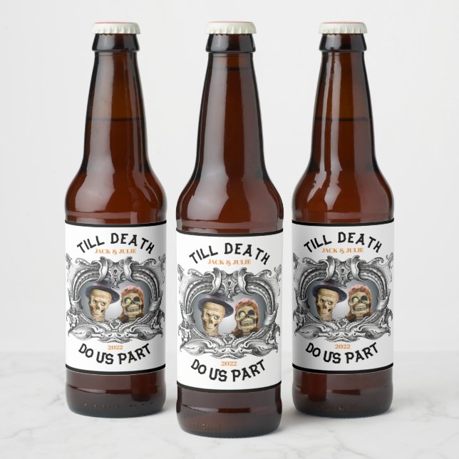 Conjunto de rótulos de alimentos e bebidas Até que (Garrafas)