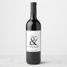 Conjunto de rótulos de alimentos e bebidas com e c