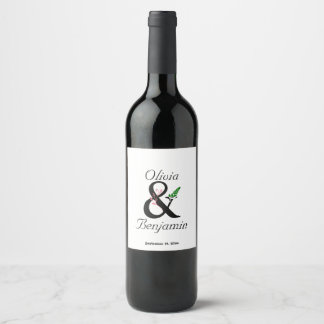 Conjunto de rótulos de alimentos e bebidas com e c