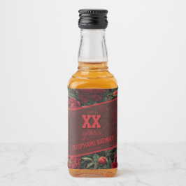 Conjunto de rótulos de alimentos e bebidas de peôn