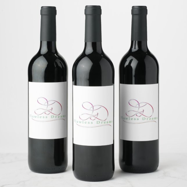 Conjunto de rótulos de alimentos e bebidas Flawles (Garrafas)