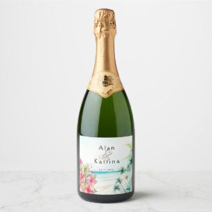 Conjunto de rótulos de alimentos e bebidas florais