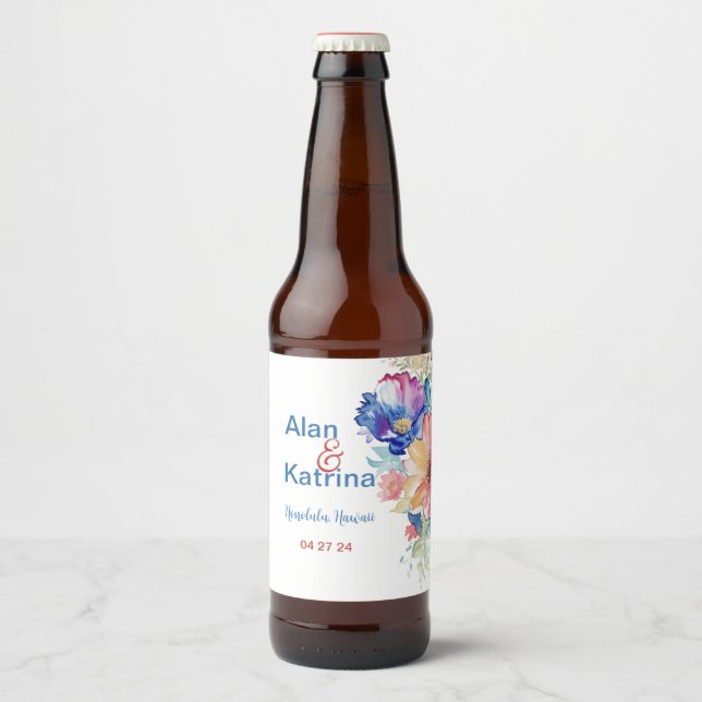 Conjunto de rótulos de garrafa de cerveja Bold Wil (Frente)