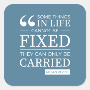 conjunto de seis adesivos "não pode ser fixo" em a