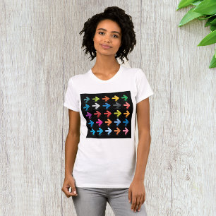 Conjunto De Setas Womens T-Shirt