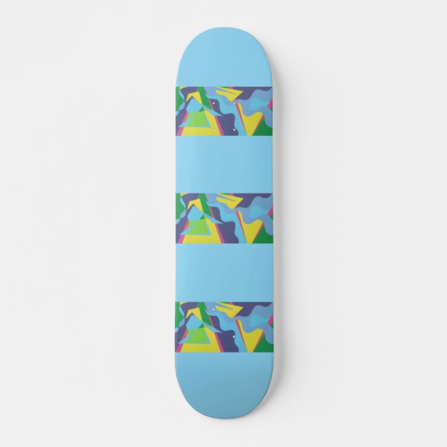 Conjunto de Skate Colorido (Frente)