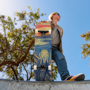 Conjunto de skate de arte fina Edvard Munch O Grit