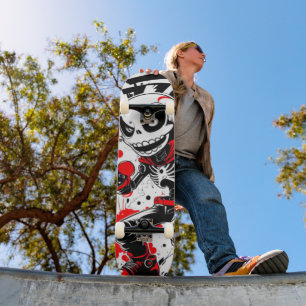 Conjunto de Skate de Skeleton de Robô Manga Hero U