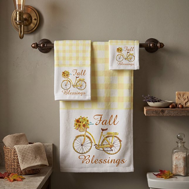 conjunto de toalha de banho de bicicleta de bênção (Criador carregado)
