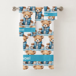 Conjunto de Toalha de Banho para Bebê e Criança Me