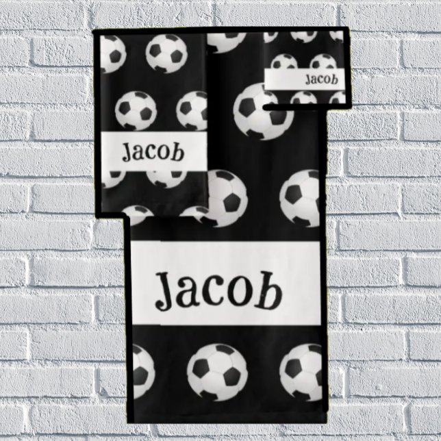 Conjunto de Toalha de Futebol Inglês Futebol Bola  (Criador carregado)
