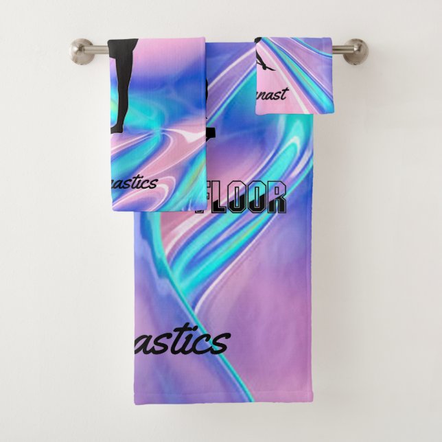 Conjunto de Toalha de Ginástica Personalizada | Pr (Insitu)