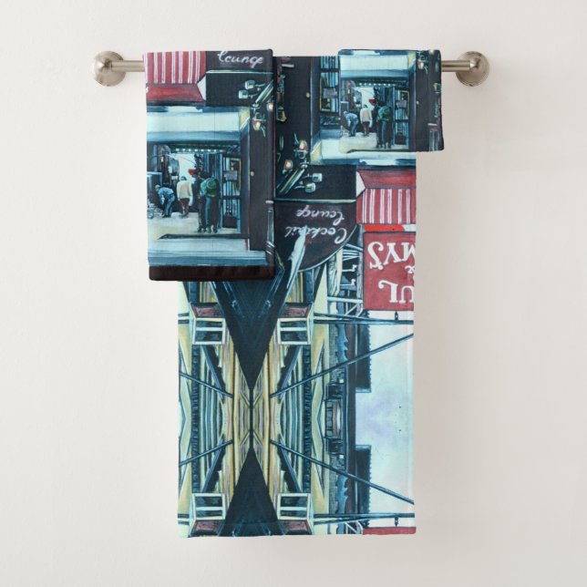 Conjunto De Toalhas 18th Street Sparkle - Cartão de Saudação (Insitu)