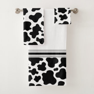 Conjunto De Toalhas 2% Vaca de Leite