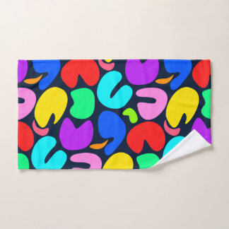 Conjunto De Toalhas A Alegria das Cores (escuro)