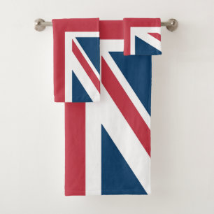 Conjunto De Toalhas A bandeira britânica Union Jack