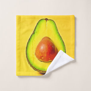 Conjunto De Toalhas A Beleza de um Design Avocado Saudável