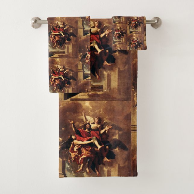 Conjunto De Toalhas A Conversão de São Paulo Arte Refinada (Insitu)