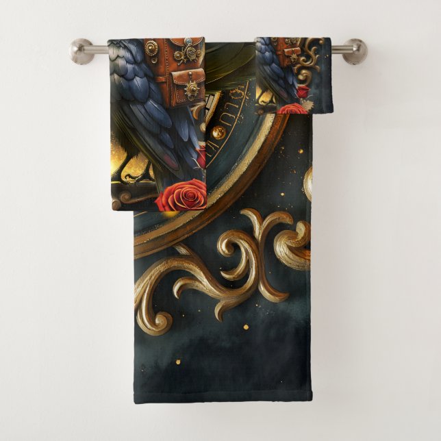 Conjunto De Toalhas A Entrega Mecânica do Corvo  (Insitu)
