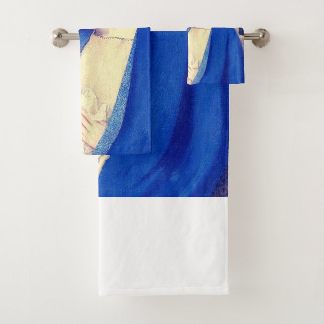 Conjunto De Toalhas A Virgem Maria e o Menino Jesus Graça Renascentist (Insitu)