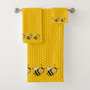 Conjunto De Toalhas Abelhas de mel
