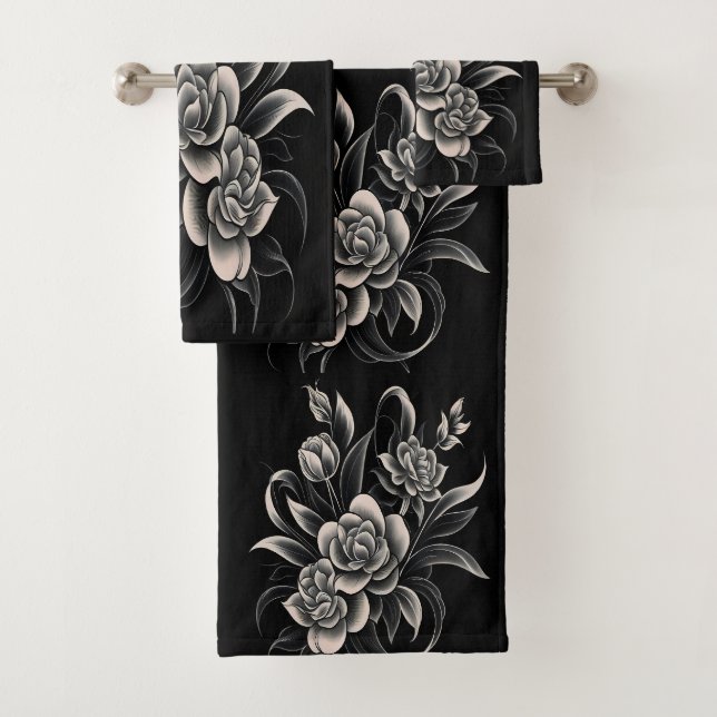 Conjunto De Toalhas Abstraction Encapsulated (Insitu)