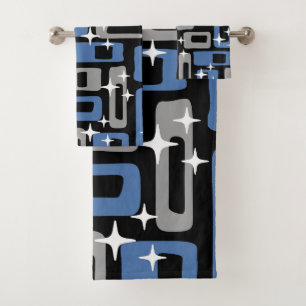 Conjunto De Toalhas Abstrato Moderno do Meio século Retroativo