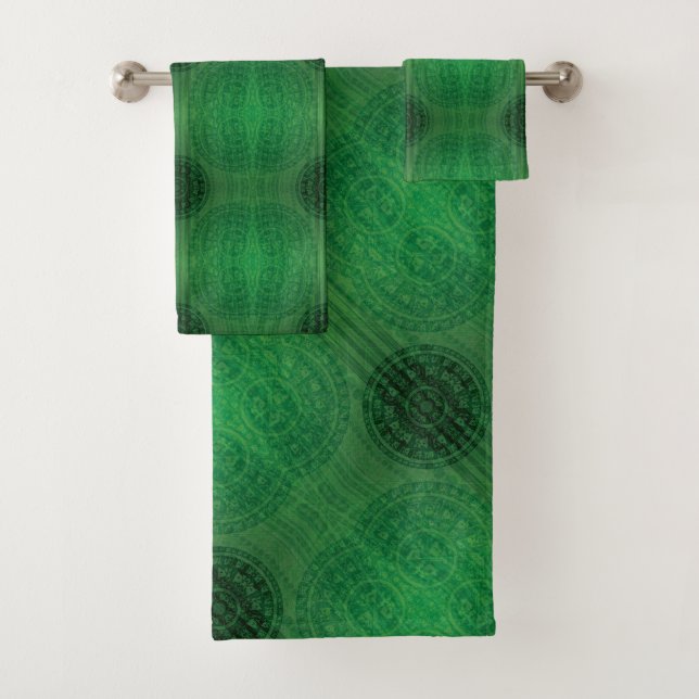 Conjunto De Toalhas Aceitação | Medalhas Verdes (Insitu)