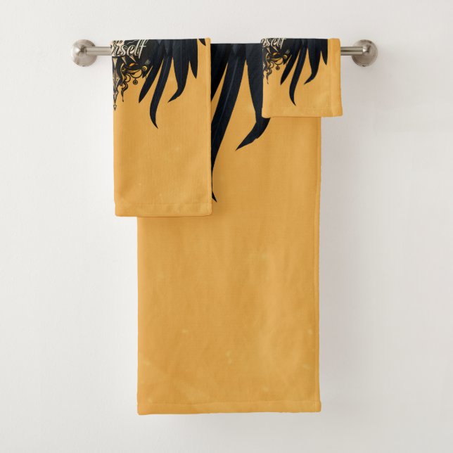 Conjunto De Toalhas Acredite em si mesmo, uma carta (Insitu)