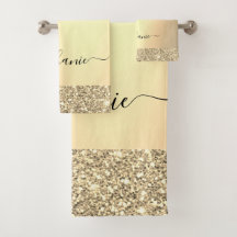 Adicione seu nome Script Dourado Glitter Drivers L