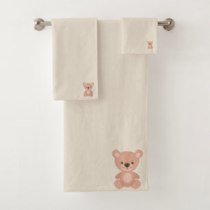 Conjunto De Toalhas Adorável bebê pastel de boneca