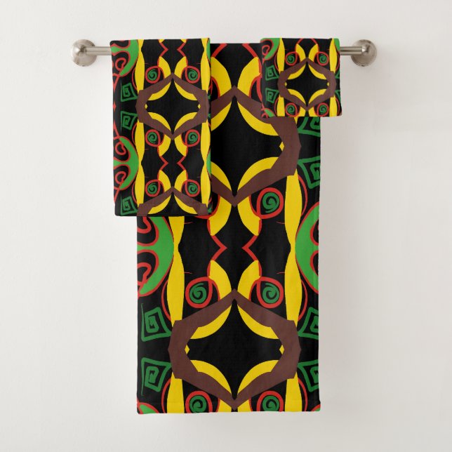 Conjunto De Toalhas áfrica (Insitu)