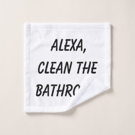Conjunto De Toalhas Alexa, limpe o banheiro