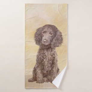 Conjunto De Toalhas American Water Spaniel Painting - Arte Original de