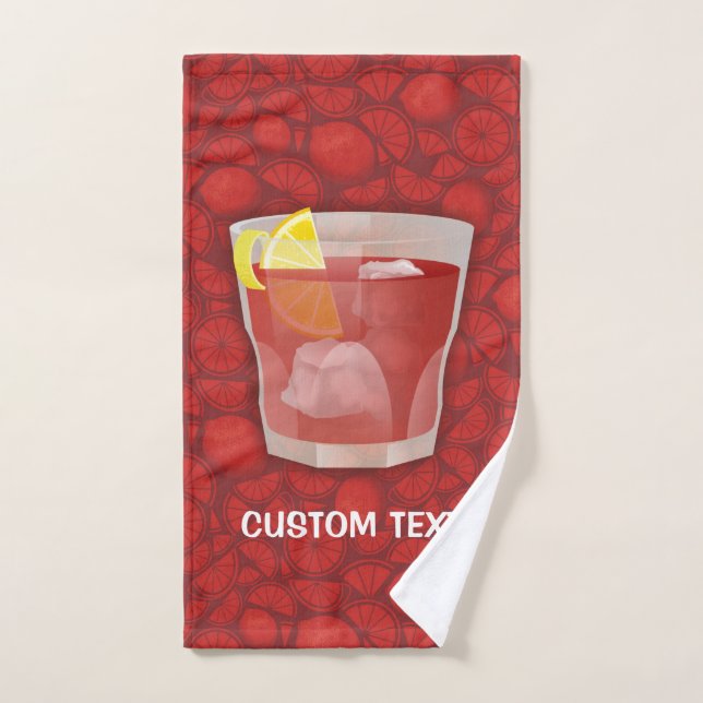 Conjunto De Toalhas Americano Cocktail (Toalha de mão)