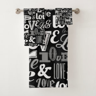 Conjunto De Toalhas Amor 4