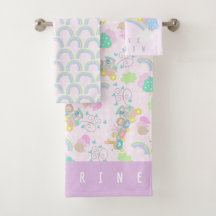 Animais do comboio Pink Baby Blanket