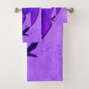 Conjunto De Toalhas Anjo, Arte Lápis em Marmor Design