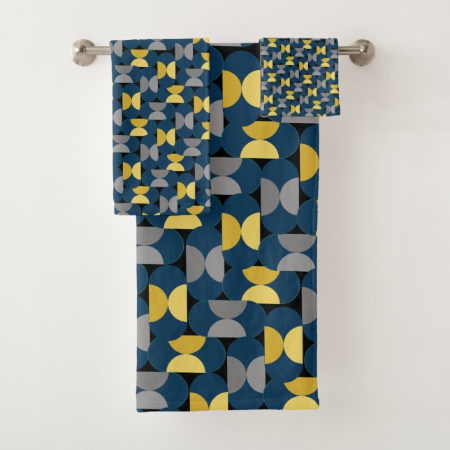 Conjunto De Toalhas Ano Novo Herringbone  (Insitu)
