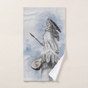 Conjunto De Toalhas Antiga estátua grega Athena